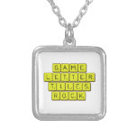 Game
 Letter
 Tiles
 ROCK!  Necklaces