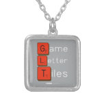 Game
 Letter
 Tiles  Necklaces