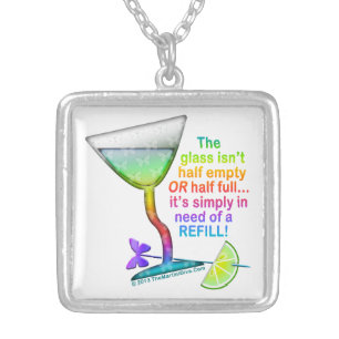 NECKLACES - GLASS HALF FULL