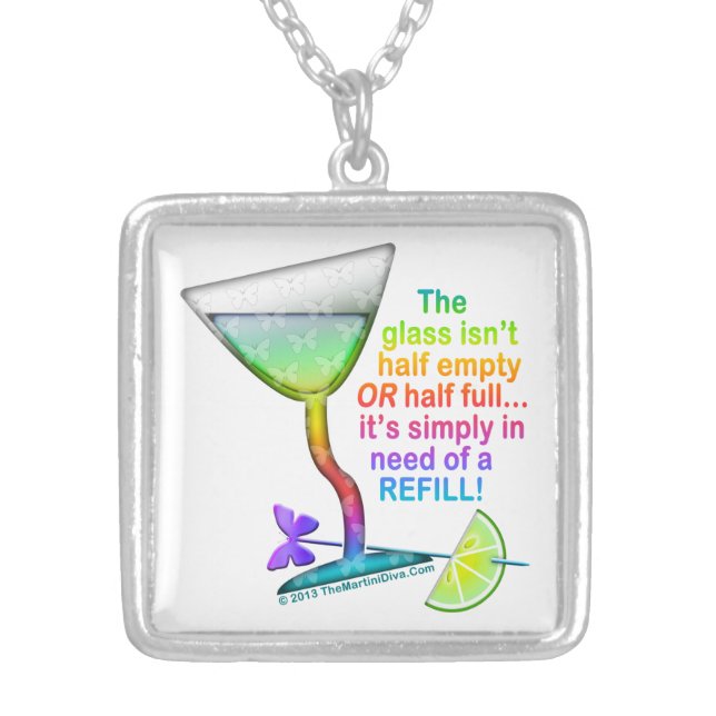 NECKLACES - GLASS HALF FULL (Front)