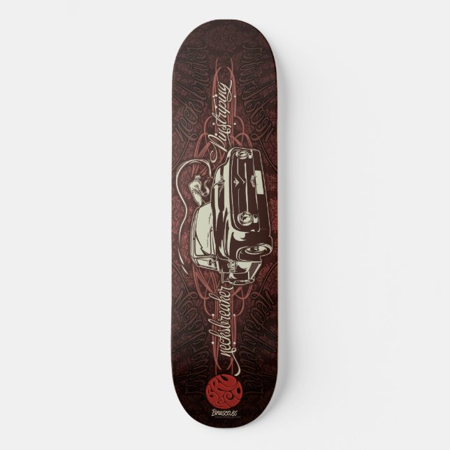 Necksbreaker F100 Skateboard Deck (Front)
