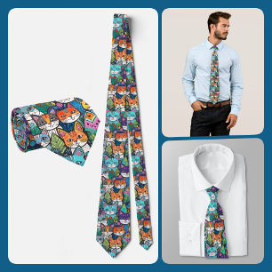 NECKTIE - Cats, Cats, and More Cats