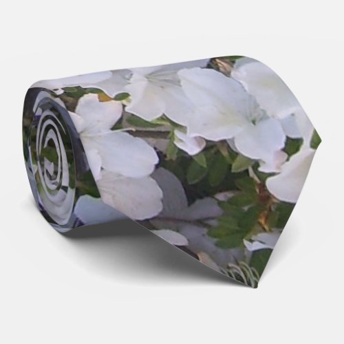 Necktie _ White Azalea