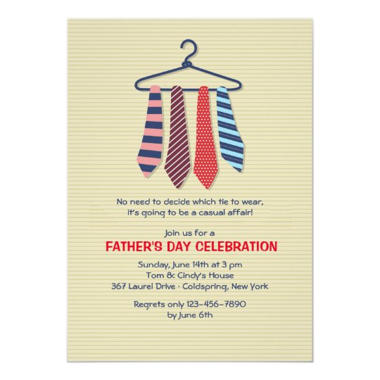 Father's Day Invitation 4