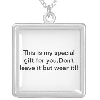 neclace silver plated necklace