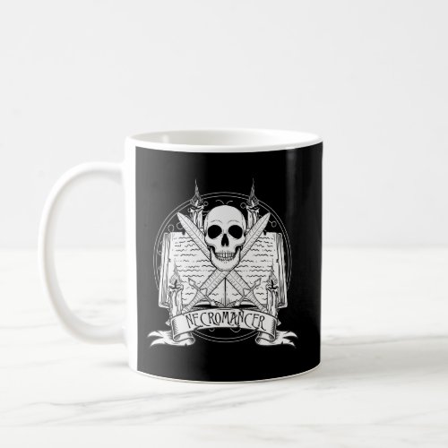 Necromancer Skull Dungeons Master Gamer Nerds Fant Coffee Mug