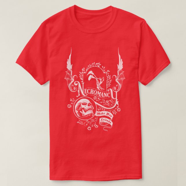 Necromancy Slogan T-Shirt (Design Front)
