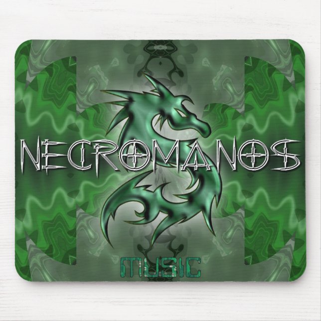 Necromanos Music Mouse Pad (Front)