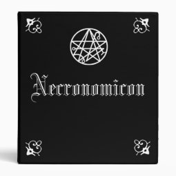 Necronomicon Binder | Zazzle