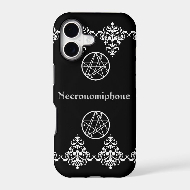 Necronomiphone Iphone Case (Back)