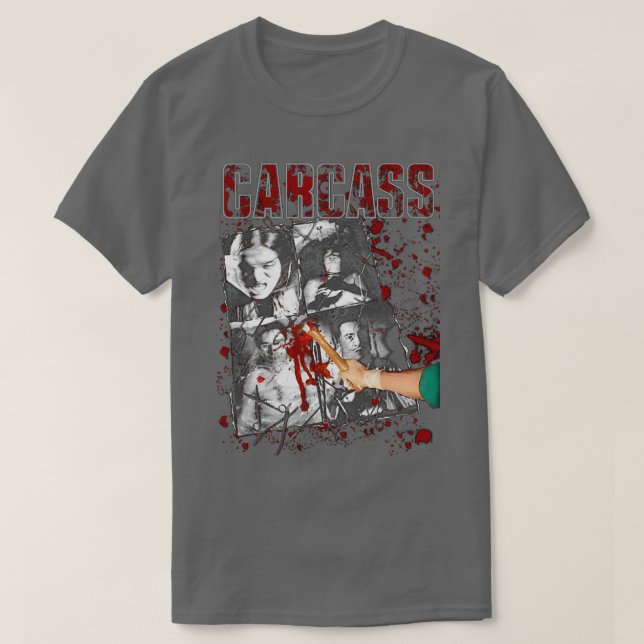Necroticism Descanting the Insalubrious by Carcass T-Shirt (Design Front)