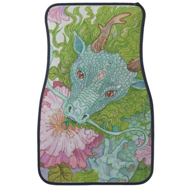 Nectar Dragon Car Floor Mat (Front)