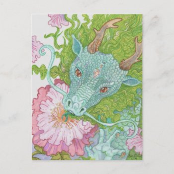 Nectar Dragon Postcard by Shadowind_ErinCooper at Zazzle