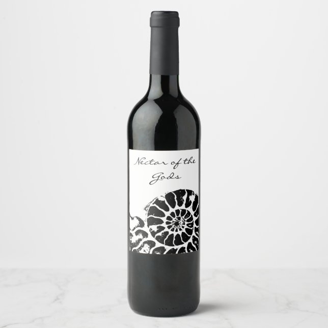 Nectar of the Gods Wine Label (Front)