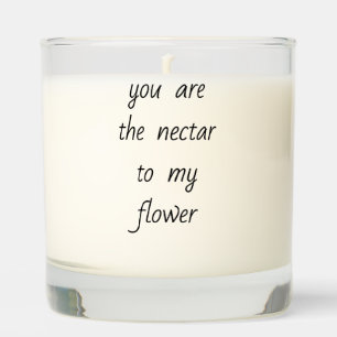 Nectar To My Flower Scented Jar Candle