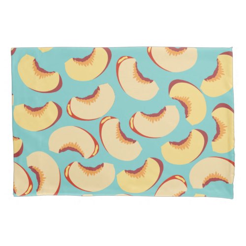 Nectarine Fruit Pattern Pillow Case