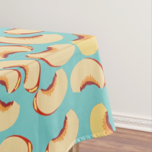 Nectarine Fruit Pattern Tablecloth