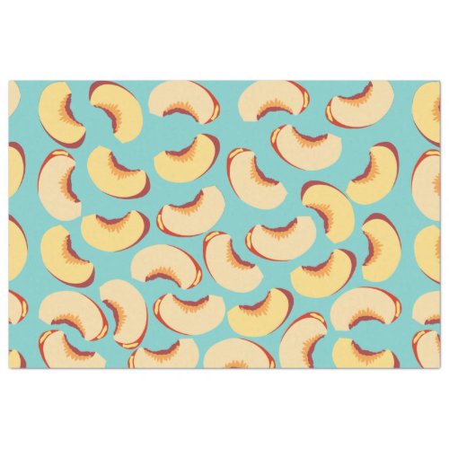 Nectarine Fruit Pattern Tissue Paper