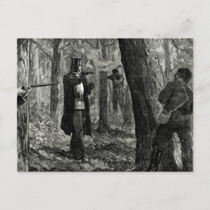 Ned Kelly at Bay Postcard