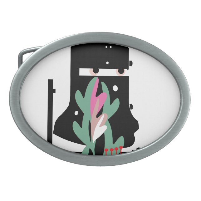 Ned Kelly, the last bush ranger Belt Buckle (Front)