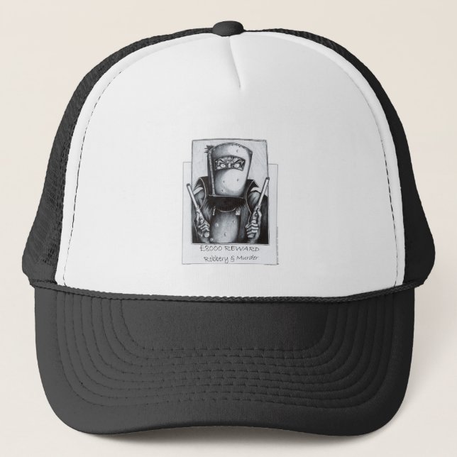 Ned Kelly (Wanted Poster) Trucker Hat (Front)