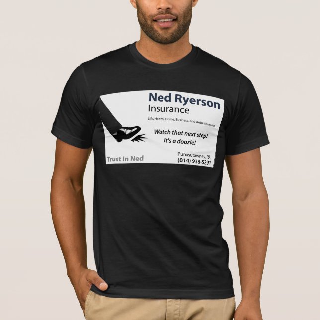 Ned Ryerson Insurance T-Shirt (Front)