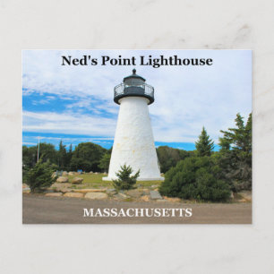 Ned’s Point Lighthouse, Massachusetts Postcard