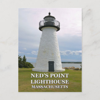 Ned’s Point Lighthouse, Massachusetts Postcard