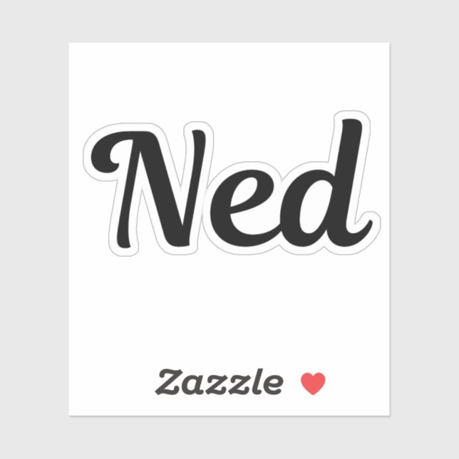 Ned Sticker (Sheet)