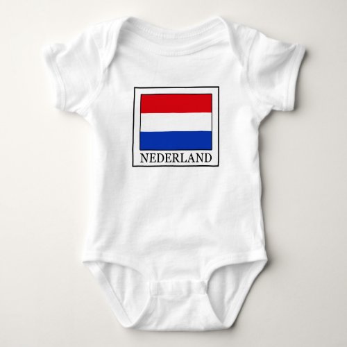 Nederland Baby Bodysuit