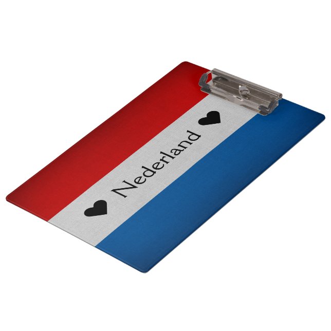 ♥ Nederland ♥ Clipboard (Angled)