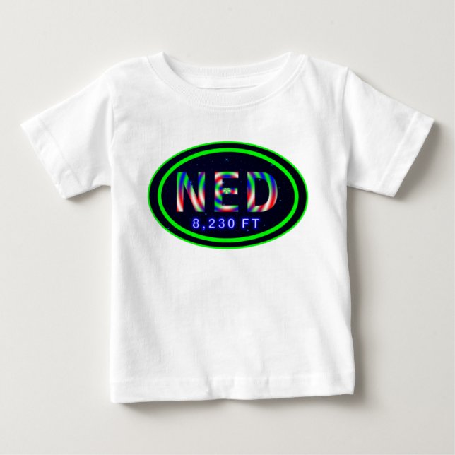 Nederland CO 8,230 FT Tie Dye NED T-Shirt (Front)