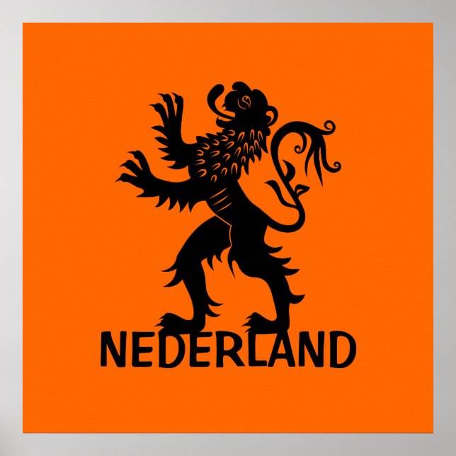 Nederland Lion Poster (Front)