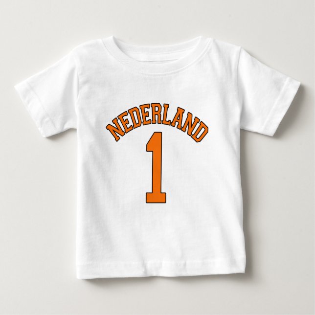 NEDERLAND Netherlands Baseball Dutch Power Baby T-Shirt (Front)