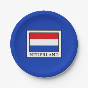 Nederland Paper Plates