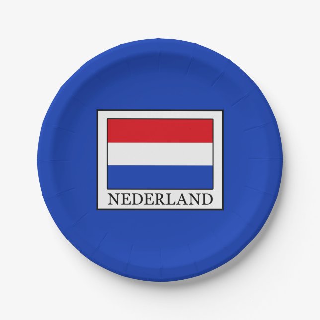 Nederland Paper Plates (Front)