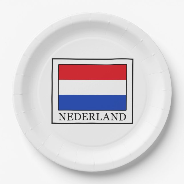Nederland Paper Plates (Front)
