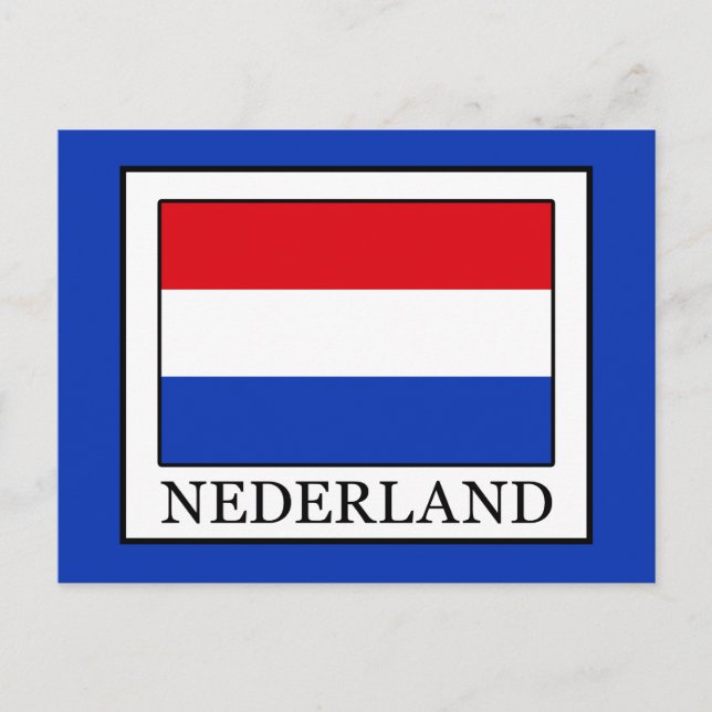 Nederland Postcard (Front)