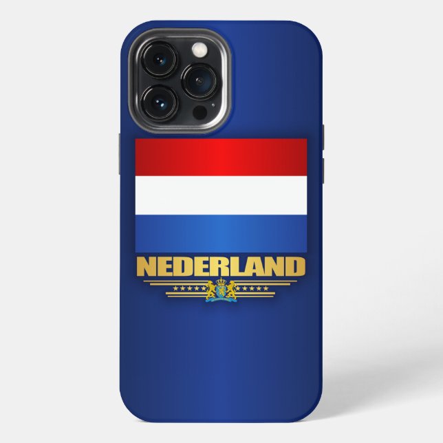 "Nederland Pride" Shirts Iphone Case (Back)
