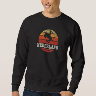 Nederland TX Vintage Country Western Retro Sweatshirt