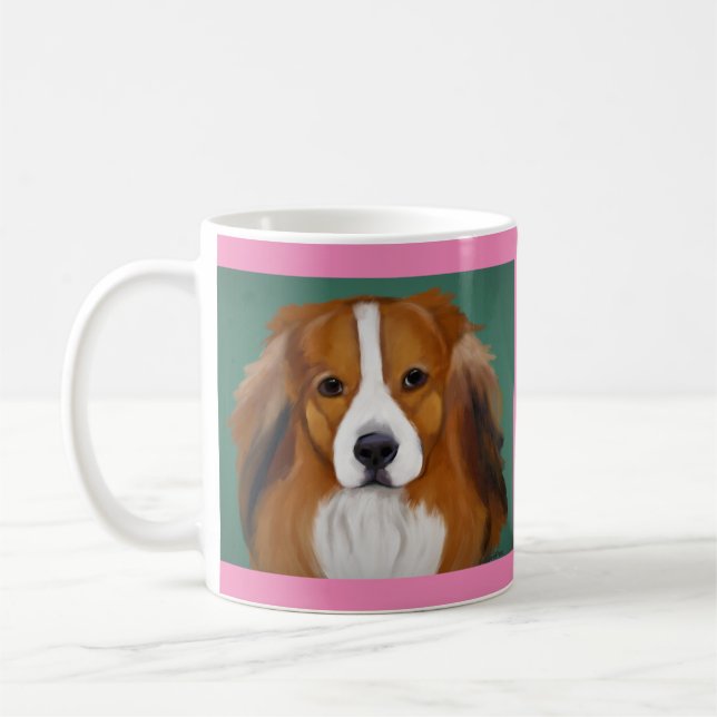 Nederlandse Kooikerhondjes Coffee Mug (Left)