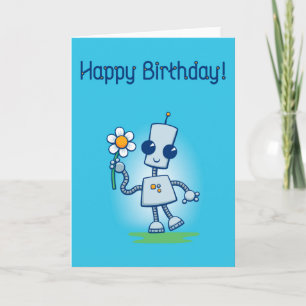 Ned's Flower Birthday Card