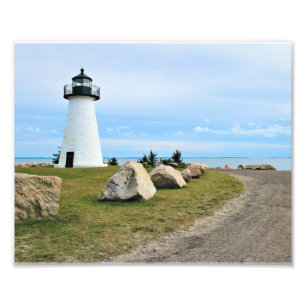 Ned's Point Lighthouse, Massachusetts Photo Print