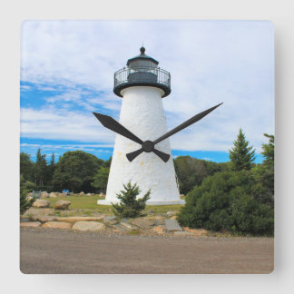 Ned's Point Lighthouse, Massachusetts Wall Clock