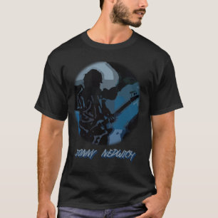 Nedwich Tshirt Guitar Bluegrey Moodlit