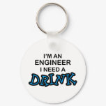 Need a Drink - Engineer Keychain