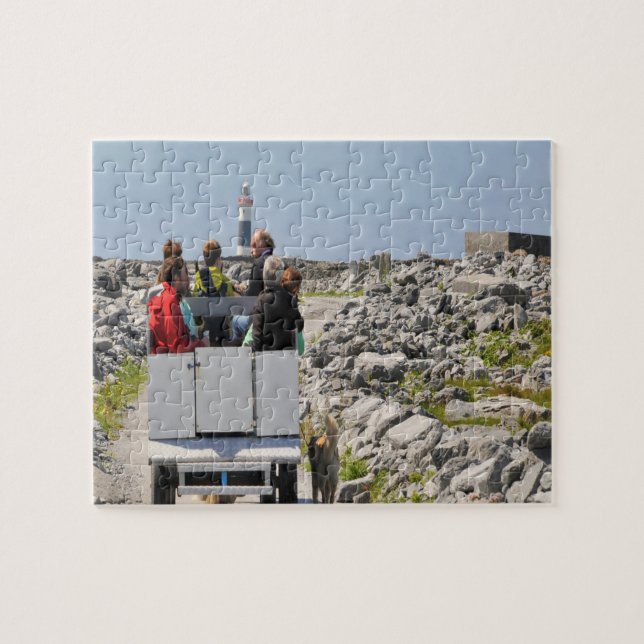 Need a lift ? Transport on Inisheer Galway Ireland Jigsaw Puzzle (Horizontal)