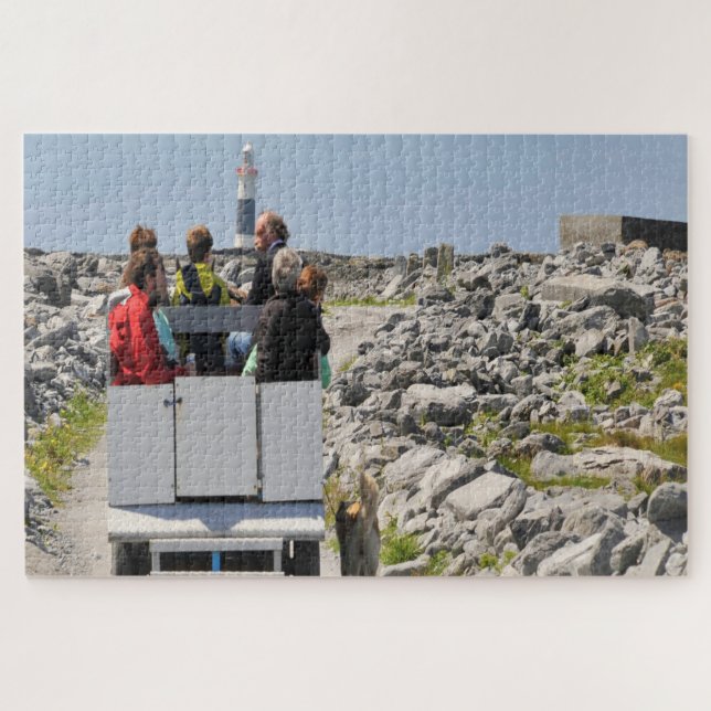 Need a lift ? Transport on Inisheer Galway Ireland Jigsaw Puzzle (Horizontal)