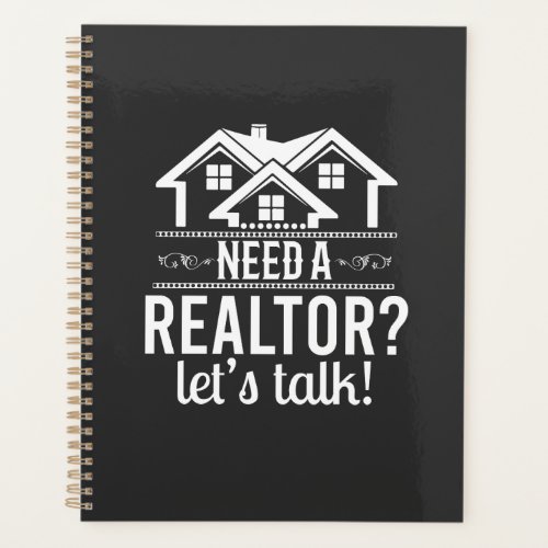 Need a Realtor  Real Estate Agent Planner