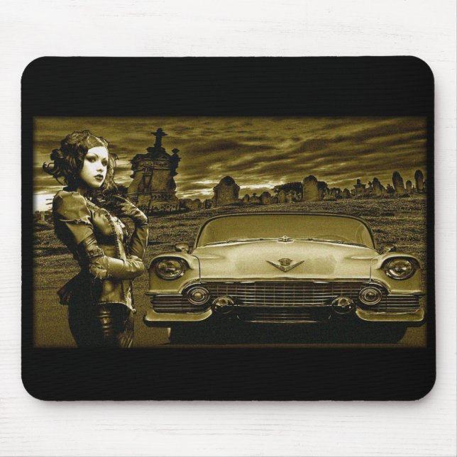 need a ride? mouse pad (Front)